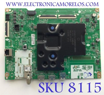 MAIN PARA TV LG 4K UHD SMART TV / NUMERO DE PARTE EBU66758804 / EAX69581205 / 66758804 / EAX69581205(1.0) / PANEL NC500TQG-VHKH3 / DISPLAY PT500GT02-5 / MODELO 50UQ8000AUB / 50UQ8000AUB.BUSSLJM